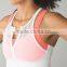 Custom Sexy Bra Net Fabric Y back Pink Ladies Wholesale slimming bra