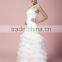 2017 Trumpet Floor-length Organza Satin Wedding Dress AS282
