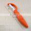 Food grade zirconia ceramics vegetable peel cutter with plastic handle for safe kitchenware