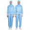 OEM Service ESD Electronic Cleanroom Garments Suit