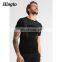 China manufacturer wholesale men black T shirt , fashion fitness t shirt professional