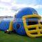 Customized helmet entry tent inflatable football tunnel