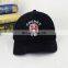 100% cotton material cheap snapback custom baseball cap