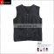 Salon customized jacket black salon uniform for man smock