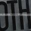 Fancy mark 3D embroidery pu letter patch