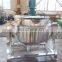 steam gas heating jacketed kettle sugar cooking jacketed kettle cooking kettle with mixer and agitator