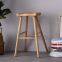 Wholesale china modern bar furniture kitchen high wooden bar stool