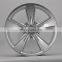 19 inch silver aluminum alloy wheel car wheel