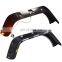 Pocket Style+Rivet Front+Rear Fender Flares + LED For 07-18 Jeep JK Wrangler