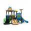 Baihe big outdoor children playground slide playground equipment combined slide