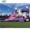 unicorn  inflatable moonwalk jumper bouncer jumping bouncy castle combo bounce house