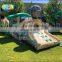 jungle train funny air bouncer inflatable obstacle course for sale