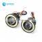 Universal 3.5 3.0 2.5 Inch 10W 3200Lm Ring Daytime Running Angel Eye Cob Led Fog Light