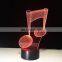 Wonderful Music Mode Color Change Creative 3D Acrylic Visualization Table Night Light Lamp