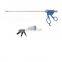 Laparoscopic double action bipolar and curved head bipolar  surgical instrument