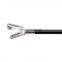 Endoscopic bipolar electric coagulation forceps reusable laparoscopic double-action forceps