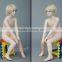 Sitting Fashion Realist Boys Mannequin Dummy Cheap Model hot sale ITA4