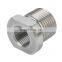Automobile SS304 Thread oil Filter Adapter 1/2x28 Male - 3/4x16 Female Fuel Filter Adapter Connector