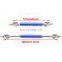 Universal Adjustable Front Bumper Lip Rod Splitter Strut Tie Bar Support