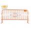 Customized Galvanized crowd control road traffic barrier fence