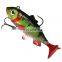 16g/8cm 1pcs Soft Lead Fish  T Shape Tail Fishing bait lures with 2 Hooks Fly Fishing Lure