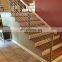 low cost straight staircase railing stainless steel design