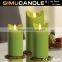 LED candle with flickering flame with remote with USA and EU patent for Party Decorative