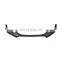 Hot sale car kit front lip side skirt diffuser front lip black pp auto parts for bmw