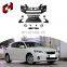CH New Facelift Fashion Grille Передний бампер. Автомобильные запчасти и аксессуары, экстерьерный комплект для Lexus Ct 2013 - 2018 годов, обновление до 2019 года