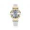 REBIRTH RE034 Women Wholesale Thin Band Watch Classic Quartz Gold Case Watches