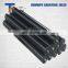 rubber coated drive roller,impact conveyor roller with plastic shaft for conveyors