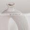Nordic INS Style Spiral Figurines Frosted Design Model Home Flowers Decorative Ornament Matt White Ceramic Vase