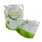 Custom Printed Stand Up Carrying Packaging Bag Laminated Plastic Washing Liquid Detergent Doypack 2L Fabric Softener Spout Pouch