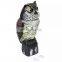 Chinese Manufacturer Owl Decoy to Scare Birds Away Scarecrow  with Rotating Head