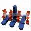 4-wheel fish pond aerator paddle wheel aerator fish shrimp farming aerator
