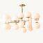 Cirque Linear Living Creative Island Gold Ceiling Led Lighting Kitchen Luxury Nordic Glass Ball Modern Chandeliers Pendant Light
