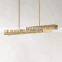 Custom Hotel Two Tier Light LED Designer Lamp Luxury Modern Pendant Light Vouvray Round Chandelier 60\