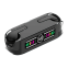 transparent gaming stereo Tws with led display In-Ear true wireless Earbuds