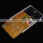 High quality acrylic hard plastic id badge/business card holder/id card holder