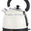 1.8L Metallic spray colour Electric kettle with boil dry protection and 360 degree rotation for home use