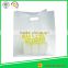 Strong Clear Transparent Colour Plastic Polythene Die Cut Handle Carrier Bags new style