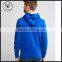 Mens Wholesale Custom Bule Polar Zip Fleece Up Hoodies Jacket