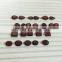 Red Garnet Brilliant Cut Gemstones