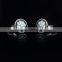 customize zinc alloy flower metal enamel cufflinks