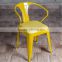 Many Sit Surface Material Retro Fashion Home Restaurant Metal White Catering Hotel Chair