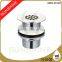 SWD-50153 Bathroom and toilet brass sink drain plugs with overflow