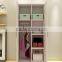 bedroom wooden cloth wardrobe design pictures with swing door (SZ-WDT002)