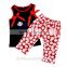 boutique outfit black and red clothing newborn baby clothes