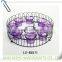 LC-95168 Antique iron metal tealight peacock candle holder