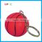 Mini Antistress PU foam Basketball Stress Reliever Squeeze Toy Ball Key Chain